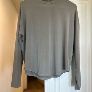 Madewell Gray Long Sleeve Shirt, Size M